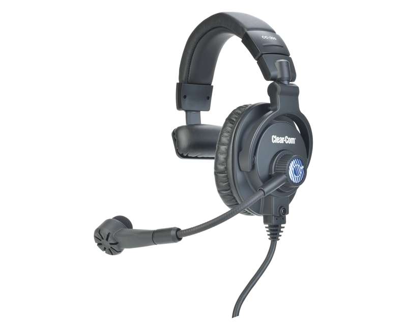Clear-Com Single-Ear Enclosed Intercom Headset 4-Pin Female XLR