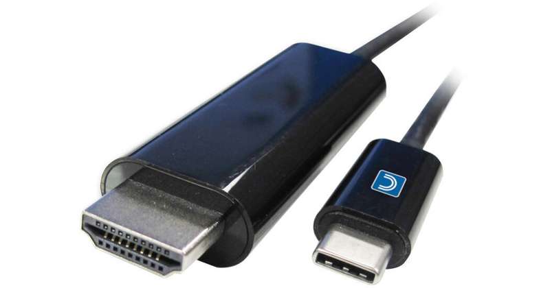 Comprehensive Video 6ft Pro AV/IT USB-C to HDMI 4K 60Hz 18G Integrated Cable