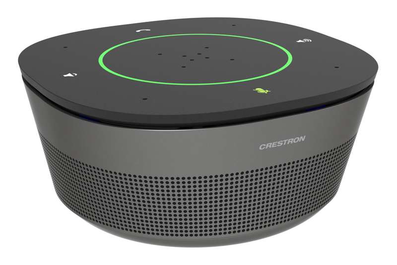 Crestron PoE Speaker and Microphone Pod with DM NAX Intelligent Audio ...