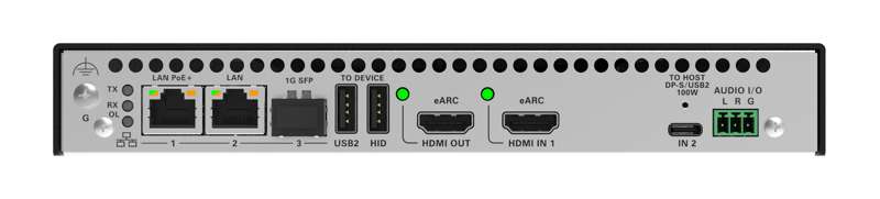 Crestron DM NVX 4K60 4:4:4 AV-over-IP Encoder/Decoder with HDMI and USB-C Connectivity