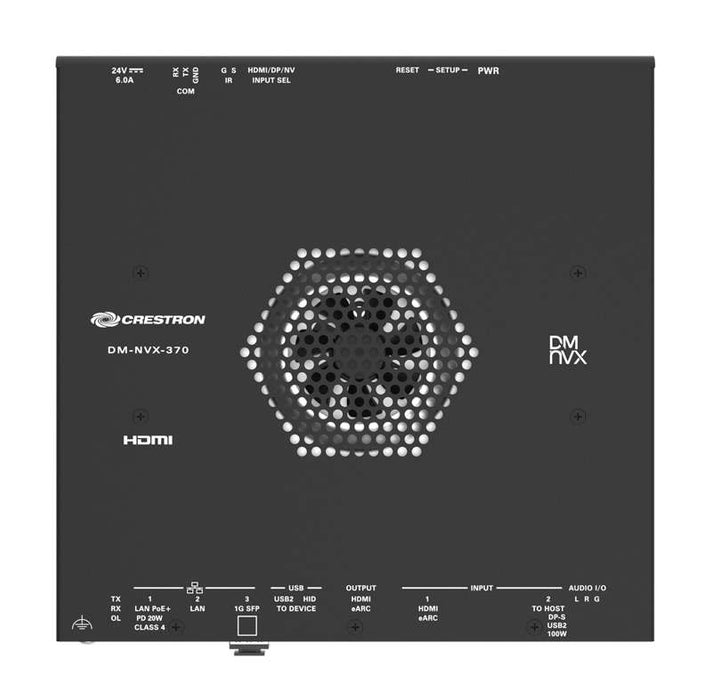 Crestron DM NVX 4K60 4:4:4 AV-over-IP Encoder/Decoder with HDMI and USB-C Connectivity