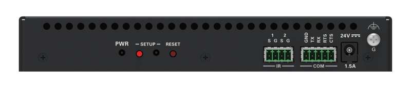 Crestron DM NVX 5K 4x1 AV-over-IP Switcher with HDMI and USB-C Connectivity and Downmixing