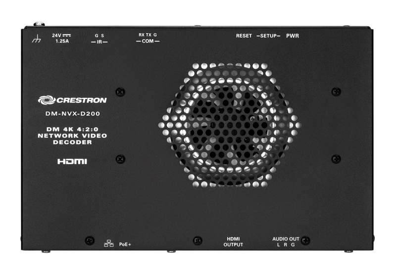 Crestron DM NVX 4K60 4:2:0 Network AV Decoder with Scaler