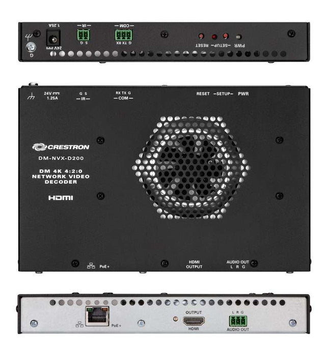 Crestron DM NVX 4K60 4:2:0 Network AV Decoder with Scaler