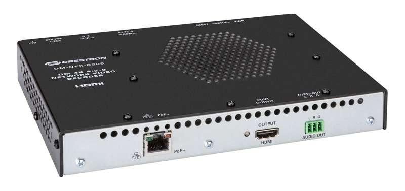 Crestron DM NVX 4K60 4:2:0 Network AV Decoder with Scaler