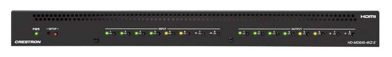 Crestron HD-MD8X8-4KZ-E 8x8 4K60 4:4:4 HDR AV Switcher