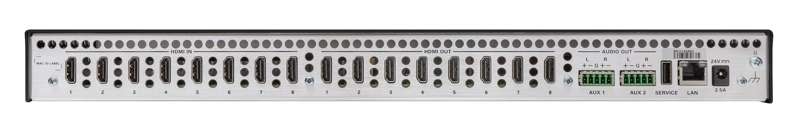 Crestron HD-MD8X8-4KZ-E 8x8 4K60 4:4:4 HDR AV Switcher
