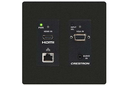 Crestron DM Lite wall plate transmitter, Black