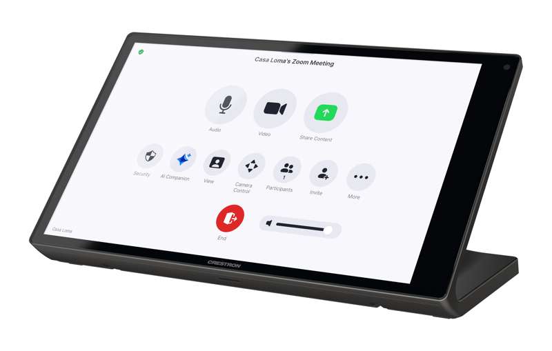 Crestron 10.1 in. Tabletop Touch Screen, Unified Communication Version