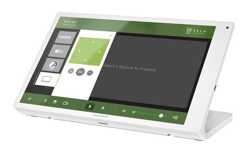 Crestron 10.1 in. Tabletop Touch Screen, White