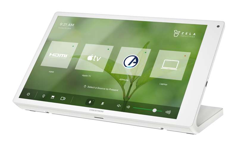 Crestron 10.1 in. Tabletop Touch Screen, White