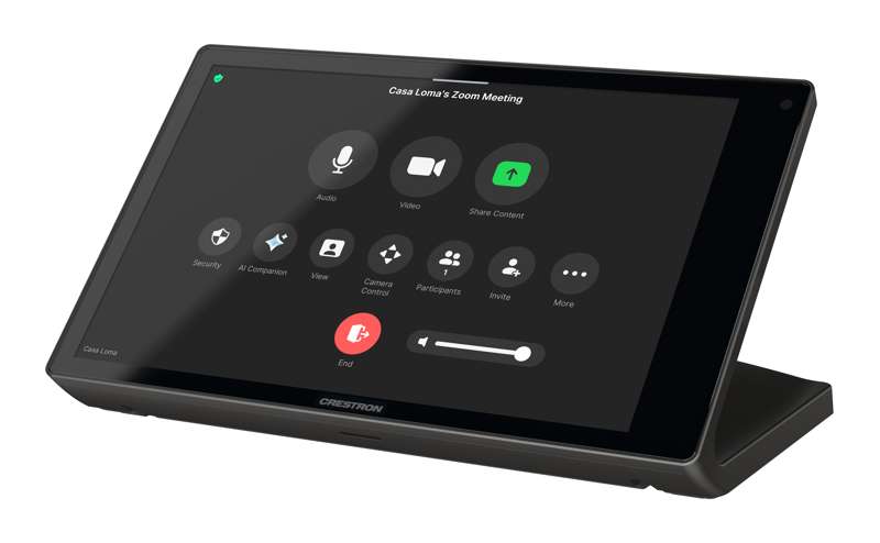 Crestron 8.1 in. Tabletop Touch Screen, Government Version