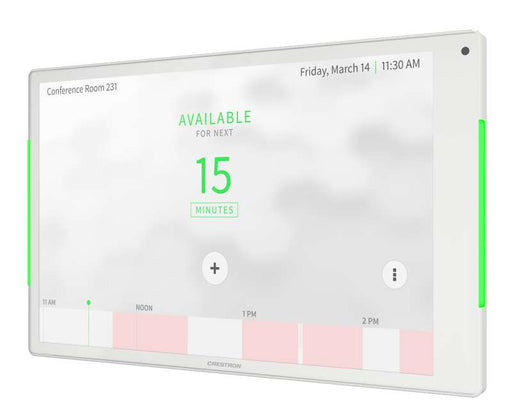 Crestron 10.1 in. Room Scheduling Touch Screen, White