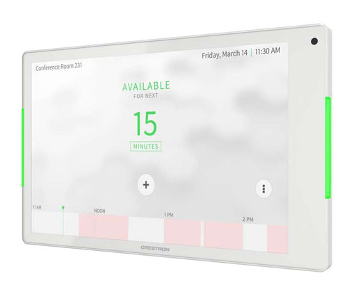 Crestron 8.1 in. Room Scheduling Touch Screen, White