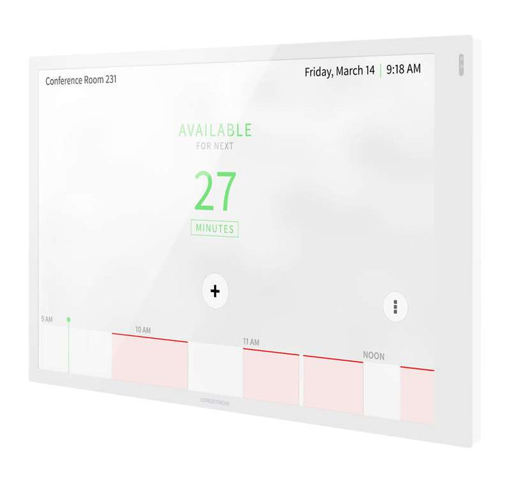 Crestron 10.1 in. Wall Mount Touch Screen, White Smooth