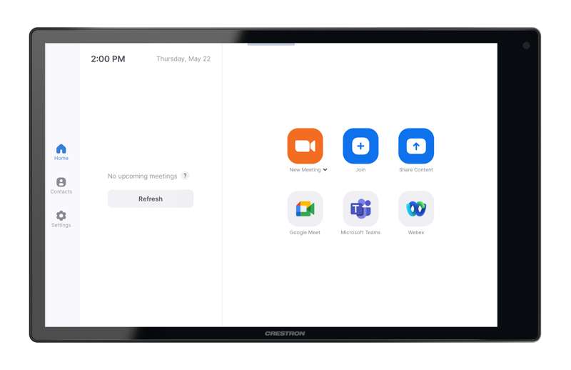 Crestron 10.1 in. Wall Mount Touch Screen, Unified Communication Version