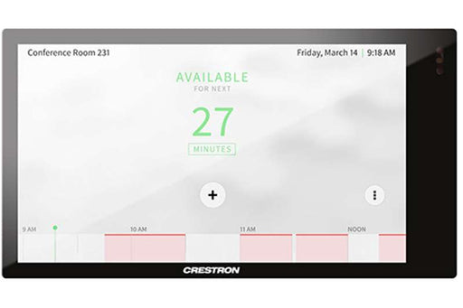 Crestron 5 in. Wall Mount Touch Screen, Black Smooth