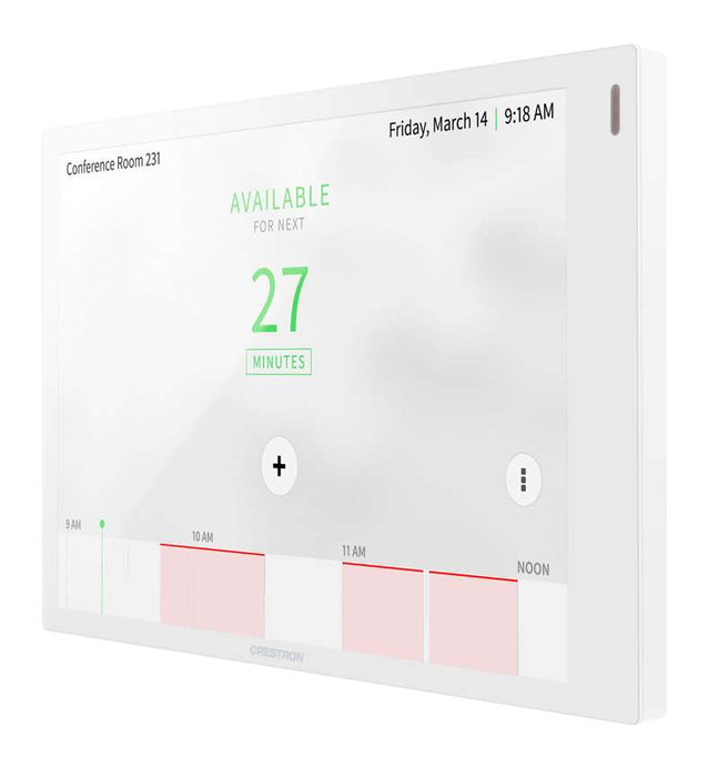Crestron 7 in. Wall Mount Touch Screen, White Smooth