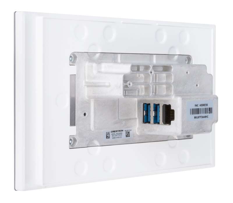 Crestron 7 in. Wall Mount Touch Screen, White Smooth