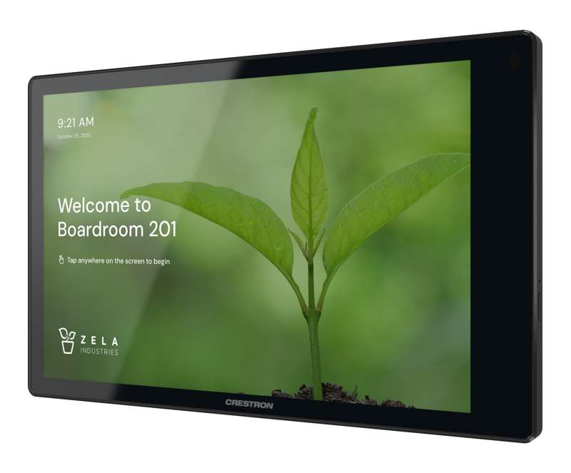 Crestron 8.1 in. Wall Mount Touch Screen, Black