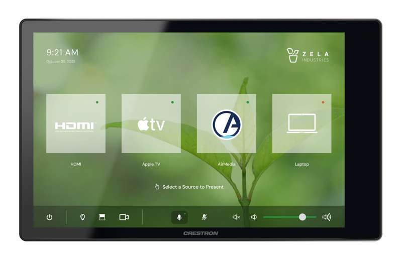 Crestron 8.1 in. Wall Mount Touch Screen, Government Version