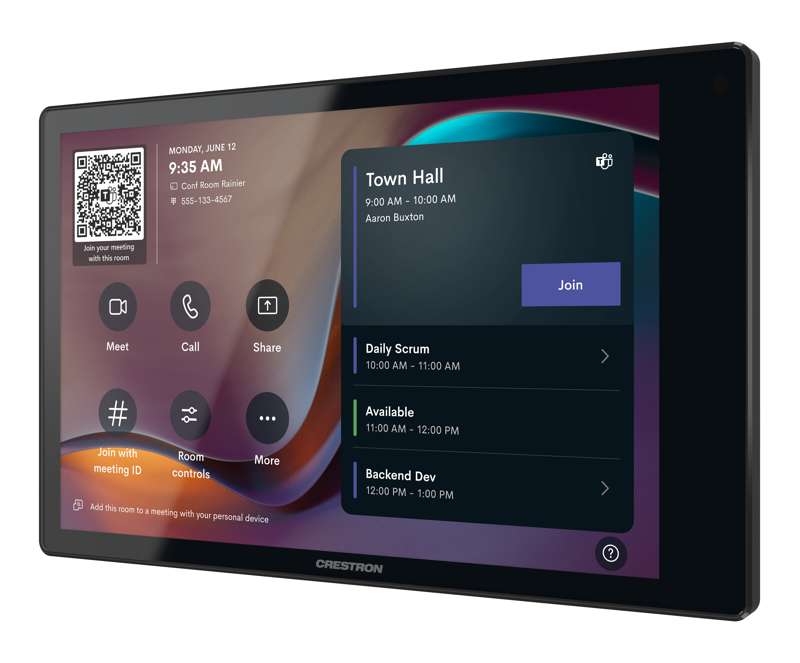 Crestron 8.1 in. Wall Mount Touch Screen, Government Version
