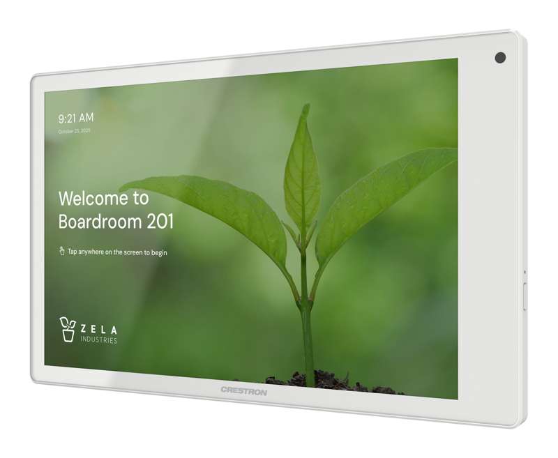 Crestron 8.1 in. Wall Mount Touch Screen, White