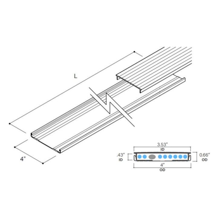Connectrac 3FT Express Under Carpet Extender Kit
