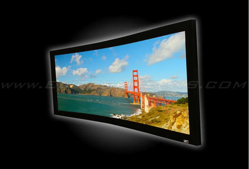 Elite LunetteAcousticPro1080P3 Series, 100-inch Diag., 16:9 Fixed Frame Screen