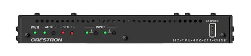 Crestron 4K60 4:4:4 DM Essentials Receiver and 2x2 Auto-Switcher for HDMI, USB DisplayPort & USB 2.0 Signal Extension over CATx Cable