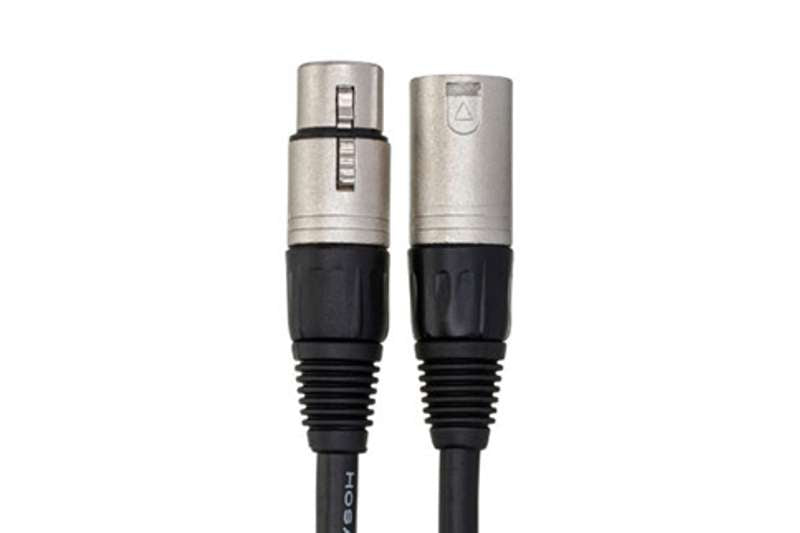 Hosa Technology DMX512 Cable, XLR5M to XLR5F, 4-conductor, 5 ft