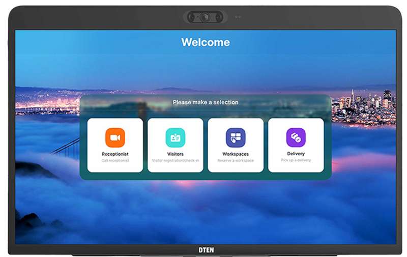 DTEN D7X 27 27" Full HD All-in-One Video Conferencing and Collaboration Monitor