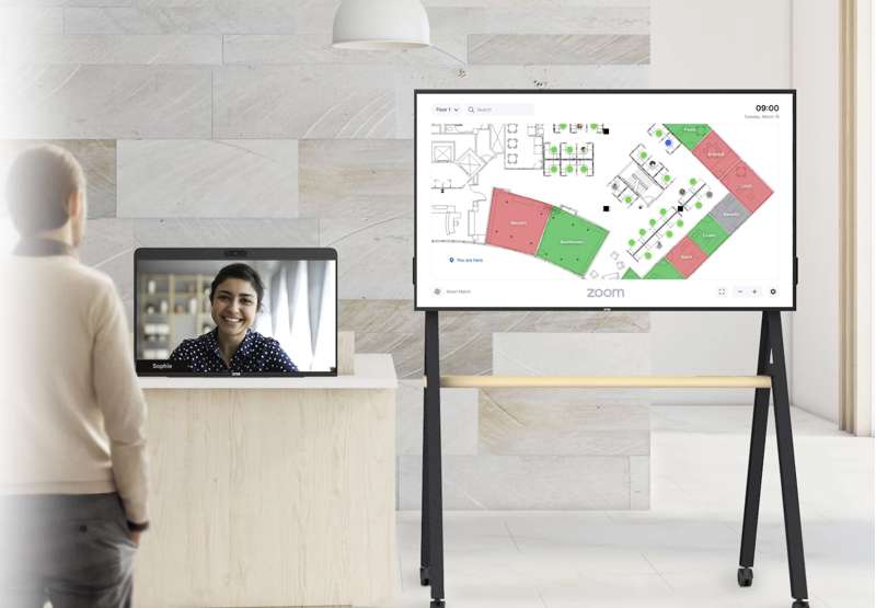 DTEN D7X 27 27" Full HD All-in-One Video Conferencing and Collaboration Monitor