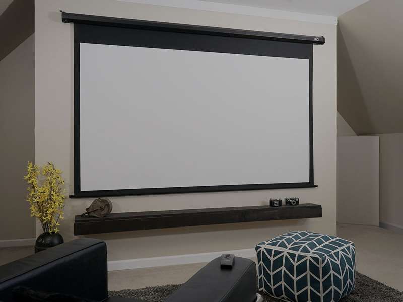 Elite Spectrum AcousticPro UHD Series, 125-inch Diag., 16:9 Electric Screen
