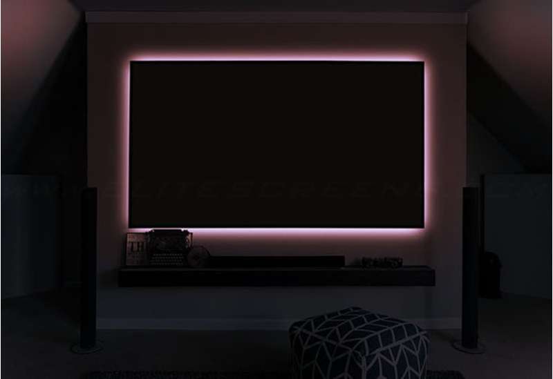 Elite Screens Aeon CineWhite UHD-B Series 115 Inch Diagonal Fixed Frame Screen