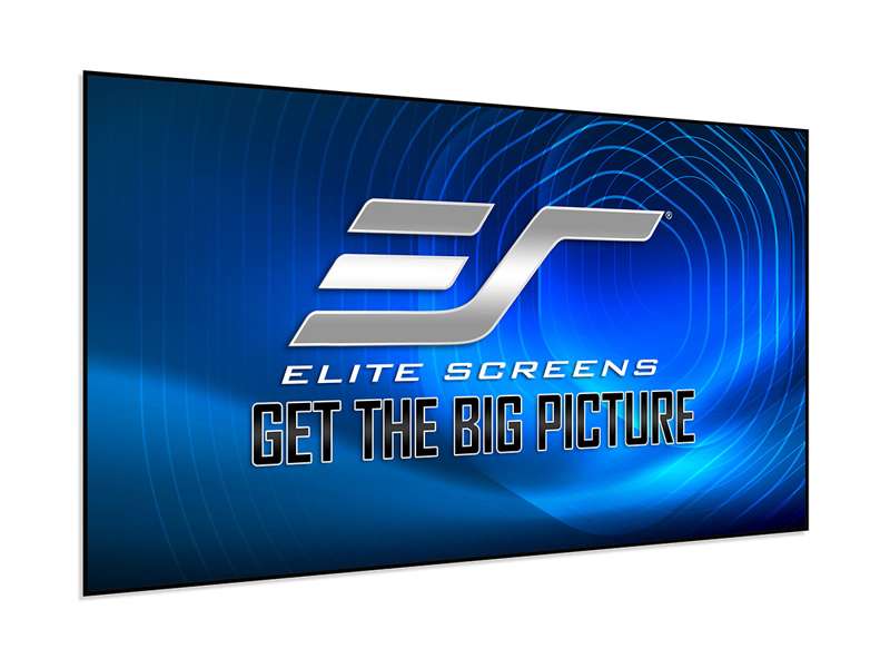 Elite Screens Aeon Series, 135-inch Diag., 16:9 Fixed Frame Screen, CineGrey Material