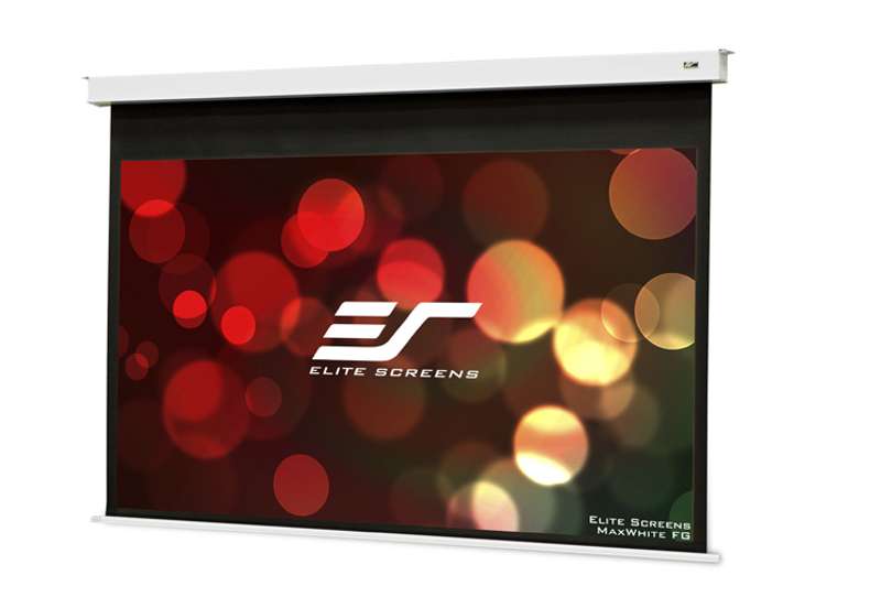 Elite Screens Evanesce B Series, 110-inch Diag., 16:9 Electric Screen, MaxWhite Fiberglass (FG) Material