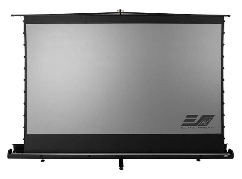 Elite Floor Riser Pro CineGrey 4D Series, 121-inch Diag. 16:9 Portable Screen, CineGrey 4D Material