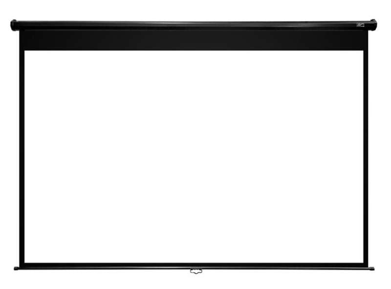Elite Manual Series, 150-inch Diag., 16:9 Manual Screen, MaxWhite2 Material