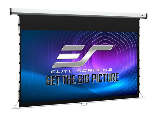 Elite Screens Manual Tab-Tension 2 Series, 125-inch Diag., 16:9 Manual Screen, CineWhite UHD-B Material