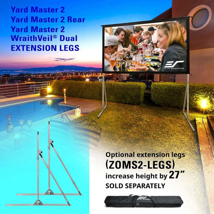 Elite Screens Yard Master 2 Series 105 Inch Diagonal Outdoor/Indoor Portable Screen