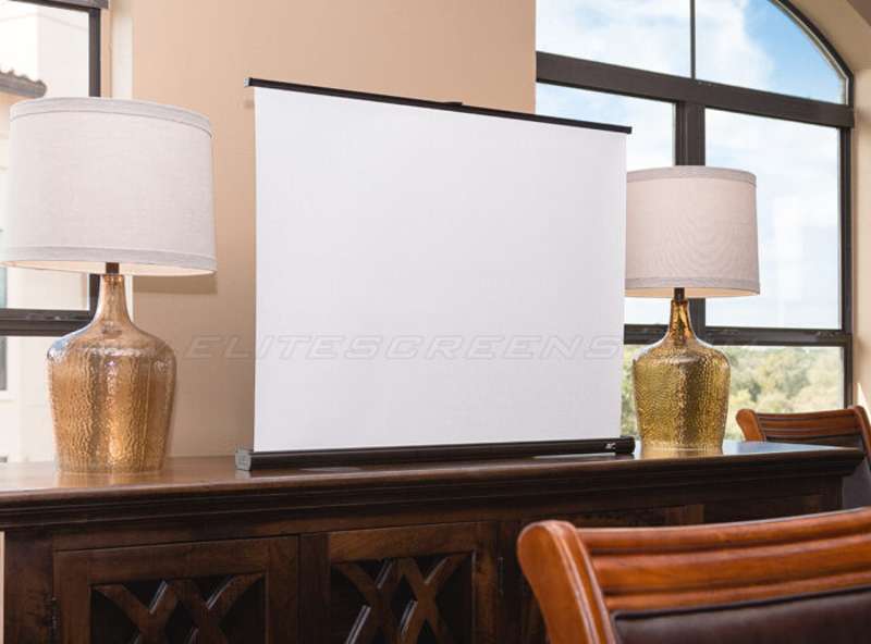 Elite Screens PicoScreen Series, 45-inch Diag., 4:3 Portable Screen, MaxWhite Material