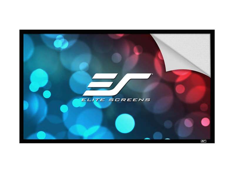 Elite Screens Sable Frame B2 Series 110 Inch Diagonal Fixed Frame Screen
