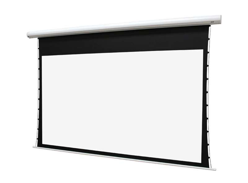 Elite Saker Tab-Tension 2 Series, 120-inch Diag. 16:9 Electric Screen, CineWhite Material