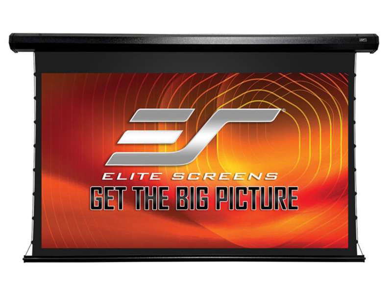 Elite Screens CineTension 3 WraithVeil Dual Series, 150-inch Diag., 16:9 Electric Screen