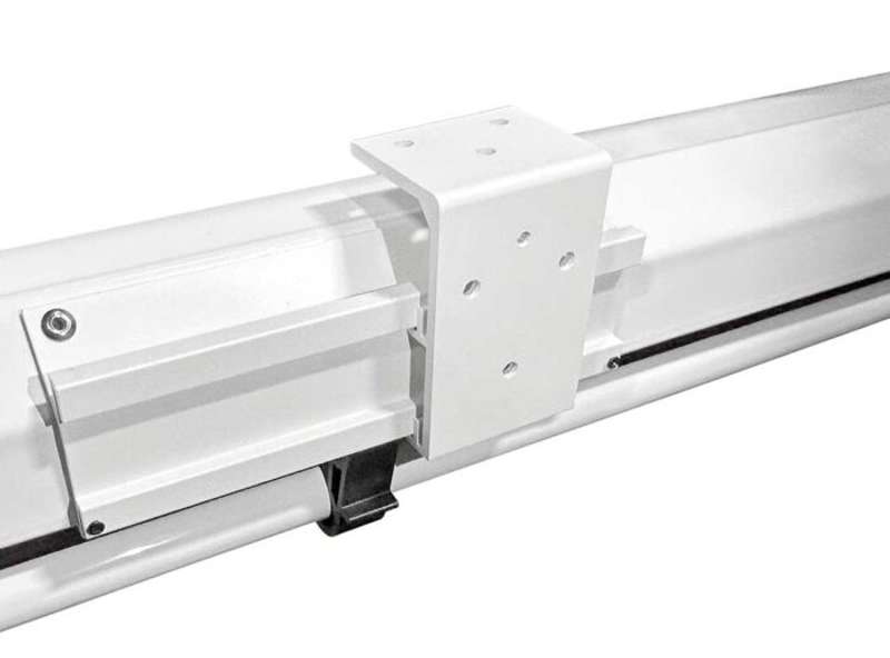 Elite Screens VMAX  Tab-Tension 3 Series, 125-inch Diag., 16:9 Electric Screen, CineWhite ISF Material