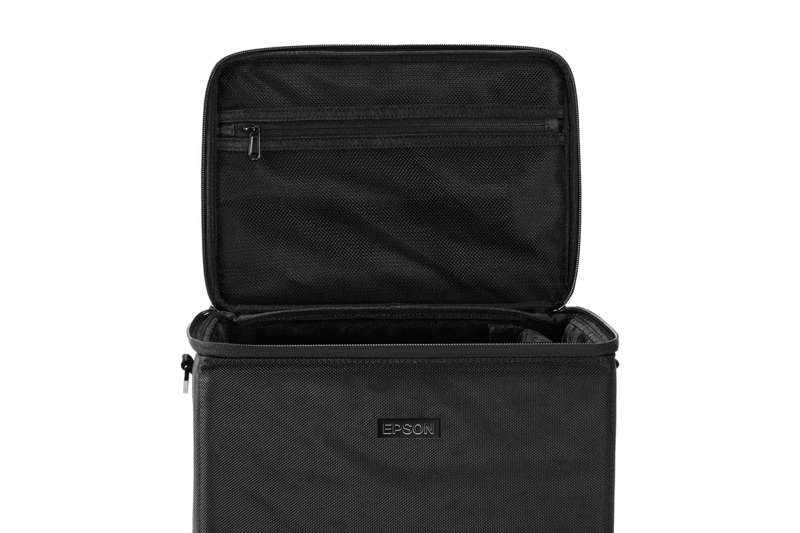 Epson EpiqVision Mini Custom Travel Case for EF21 and EF22 Projectors – Black