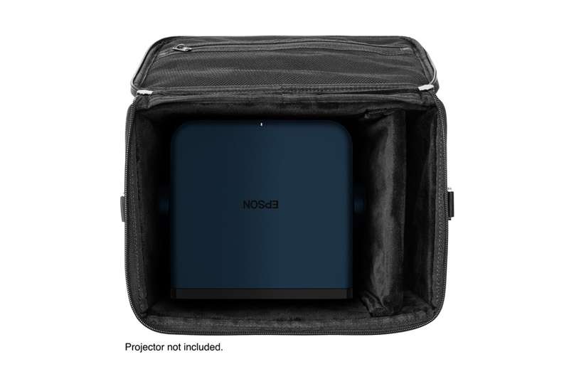 Epson EpiqVision Mini Custom Travel Case for EF21 and EF22 Projectors – Black