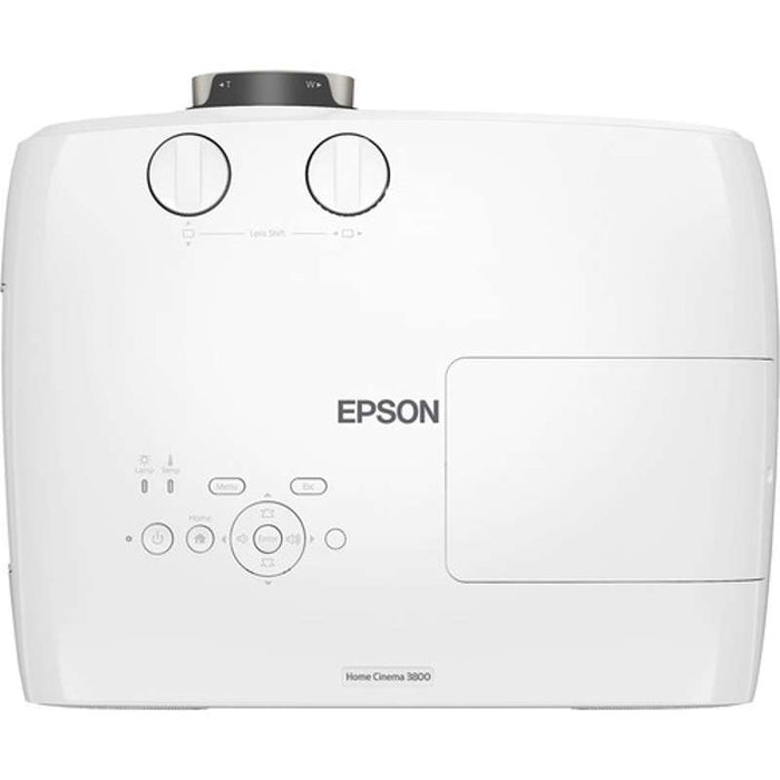 Epson Home Cinema 3800 Pixel Shift 4K PRO-UHD w HDR Projector