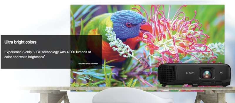 Epson PowerLite 1288 Full HD 1080p Meeting Room Projector